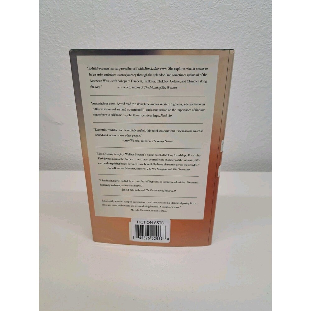 MacArthur Park : A Novel Hardcover Judith Freeman First Edition - Picture 2 of 4